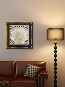 Cuadro Decorativo con Conchas para Comedor de Invitados, Decoración de Pared para Mobiliario Suave, Cuadro Colgante para Recibidor, Pintura Incrustada - Product Image 6