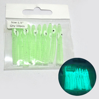 Offre Spéciale MINI 1.5 "Aiguille lumineuse Octopus Squid Jupes PVC Leurres de pêche souples