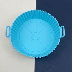 Revêtements en silicone réutilisables sans BPA pour friteuse à air, revêtements en gel pour paniers de cuisson, revêtements en gel de silice pour plats et moules de cuisson à l'air - Product Image 3