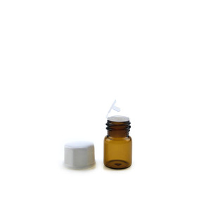 Frascos de vidrio vacíos de 1ml, 2ml, 3ml, ámbar y transparentes, mini botellas de muestra para aceites esenciales y perfumes, con tapa de rosca y varillas de plástico. - Product Image 5
