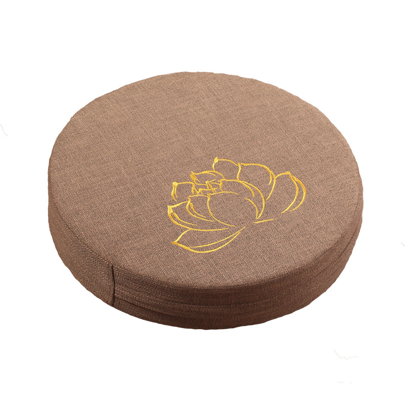 Coussin de méditation de Yoga, Texture dure, oreiller de dossier, Tatami japonais