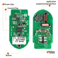 AUTEL BW003AL Clé à distance intelligente universelle IKEYBW003AL 315/433MHz pour BMW pour MaxiIM KM100 KM100E IM508 IM608 Pro Razor Style