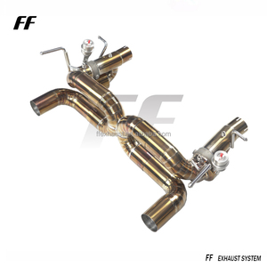 Sistema de escape con válvula de titanio de diseño personalizado Ajuste perfecto para <span class=keywords><strong>Ferrari</strong></span> F8 3,9 T <span class=keywords><strong>V8</strong></span> - Product Image 2