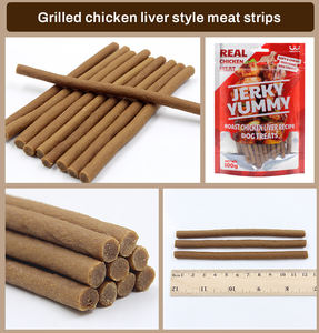 הסיטונאי מחמד פרימיום עם עוף רך ברווז רך רצועות בשרני כלב צ 'יו בשרני מרפא לחלבון שיניים - Product Image 2