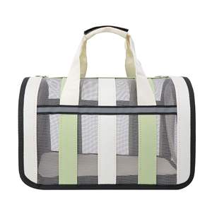 Customized Four Sides PC Mesh Window with Side Pocket for Pad Breathable Portable <b>Pet</b> <b>Carrier</b> <b>Pet</b> Travel <b>Carrier</b> Bag - Product Image 5
