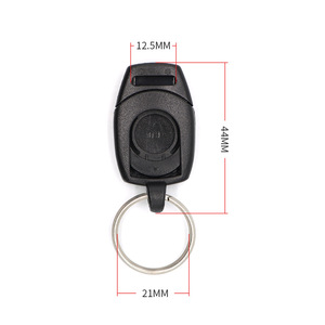 Snap Hook <b>Plastic</b> Buckle For Bag Accessories H012 Black 12.5mm Outdoor Cycling Leg Bag Hook - Product Image 3