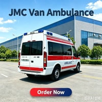 Fourgon d'ambulance d'urgence JMC diesel, directement de l'usine, pour le transport de patients