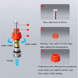 Collecteur de chauffage par le sol DN25 avec débitmètre/régulateur - Product Image 5