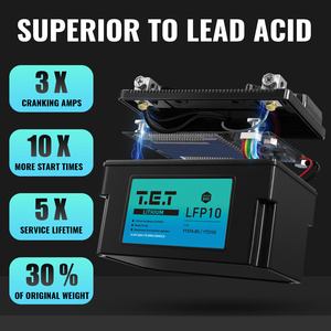 Batería de Litio T.E.T LFP10 12.8V 6Ah para Vehículos Deportivos, 360CCA, Protección BMS, para Motocicleta/ATV/UTV - Product Image 3