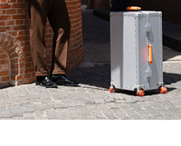Valise à roulettes de style Dream Traveler, grande capacité, épaissie, 37L, en alliage d'aluminium-magnésium, avec serrure TSA, étanche, ultra-légère