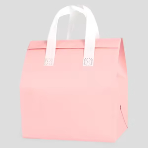 Custom Portable Insulated Takeaway Bag Reusable Waterproof <b>Foldable</b> Non Woven Cooler Bag for Food Grade - Product Image 5
