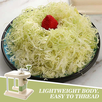 L Factory - Vente chaude : Ustensiles de cuisine en acier inoxydable, coupe-légumes et fruits tendance, râpe à chou, éplucheur de pommes de terre et de pommes