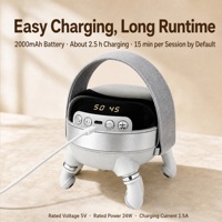 Masseur de jambes bionique confortable, 3 modes de massage, pour les muscles du corps, les épaules, fonction pétrissante, 5V 2000mAh