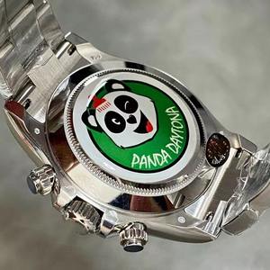 Montre mécanique unisexe en acier inoxydable de haute qualité avec logo personnalisé, cadeau de luxe, sport, antique, plongeur, chronographe à aiguilles, puissant - Product Image 6