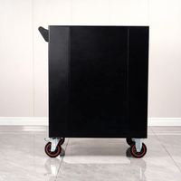 Armoire à outils roulante verrouillable pour garage et atelier, avec plateau pour kit de réparation automobile et bricolage, et clé à cliquet
