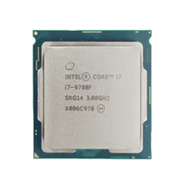 Processeur I7-9700T 8 cœurs 8 threads 2,00 GHz de base 4,30 GHz Turbo LGA 1151 12 Mo de cache 35 W TDP Ordinateur de bureau 64 bits 14 nm Virtualisation