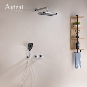 Mélangeur de douche à 2 fonctions de qualité commerciale mur dissimulé <span class=keywords><strong>grand</strong></span> projet d'hôtel de douche supérieure/<span class=keywords><strong>centre</strong></span> <span class=keywords><strong>commercial</strong></span> anti-corrosion - Product Image 4