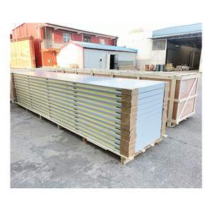 แผ่นฉนวนสำเร็จรูป PU <span class=keywords><strong>โฟม</strong></span> 40 มม. สำหรับห้องคลีนรูม ห้องเย็น โกดังเก็บสินค้า อาคาร ฉนวนกันความร้อนภายนอก - Product Image 5