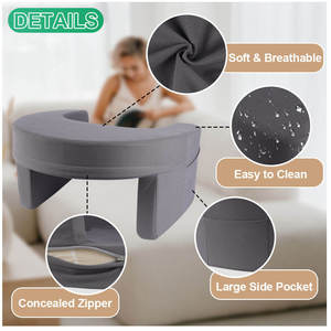 Custom Lap Desk Reading <strong>Pillow</strong> Ergonomic Game Cushion B2B Bulk Factory Supply - Product Image 4