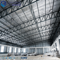 Entrepôt de stockage modulaire en structure acier à montage rapide, vente directe, conception sans soudure sur site