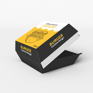 LOKYO Eco friendly degradable to go desechable comida rápida papas fritas pizza hamburguesa personalizada y caja de papas fritas - Product Image 6