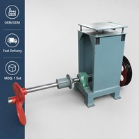 Agitateur à entrée latérale horizontale pour réservoir de mélange de boues, agitateur à hélice à flux axial haute efficacité, faible consommation d'énergie