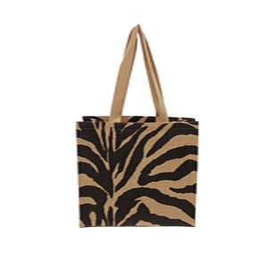 Sac de courses en jute avec logo, personnalisé, imprimé, recyclable, en tissu rose, blanc, bleu, style fourre-tout, surface soyeuse, personnalisable, en pièces - Product Image 1