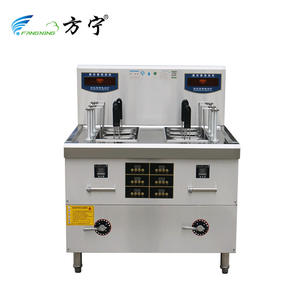 Horno de Fritura Electromagnético de Alta Potencia, Totalmente Automático, Comercial, de 6 Pantallas y Doble Cilindro con Elevación Automática Fang Ning - Product Image 1