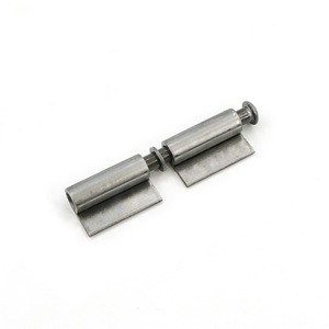 Charnières de soudure <span class=keywords><strong>2</strong></span> pièces en acier, bande de soudure pour portes, hauteur 80mm, DIN Droit, robustes pour garage, abri, machines - Product Image 6