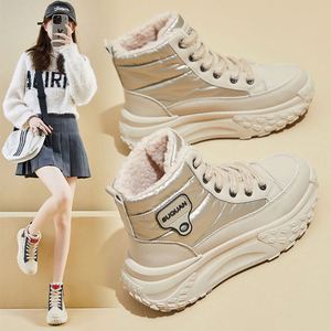 Botas Midi de Invierno Unisex, Estilo Moderno, Térmicas, Antideslizantes, Transpirables, con Suela Gruesa, Forro de Cuero Genuino y Parte Superior de PU - Product Image 3