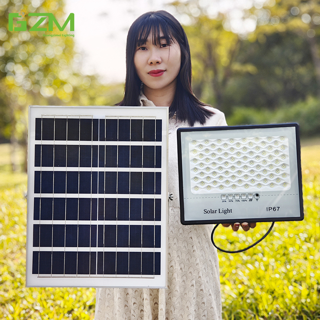 Wholesale Price Remote Control Ip67 Waterproof Outdoor Garden 50w 100w 200w 300w 400w 500w Led Solar Flood Light