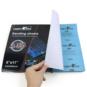 Feuilles abrasives étanches électro-revêtement anti-colmatage, grain 1200, 9x11 pouces, pour <span class=keywords><strong>ponçage</strong></span> à sec et polissage fin - Product Image 6