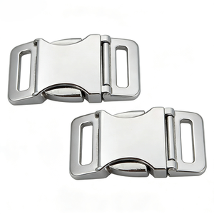 Hebilla de Liberación Lateral de Metal de Aleación de Zinc de Alta Calidad, Fabricada a Medida en Fábrica con Mecanizado CNC para OEM - Product Image 4