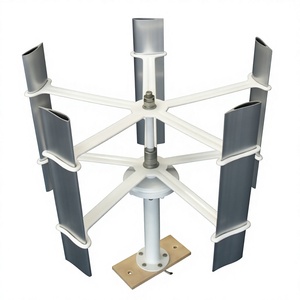 Mini Turbina Eólica de Eje Vertical de 30W (12V/24V) |   Generador Eólico de 5 Aspas y 300 RPM (Máx. 45W / Área de Cobertura de 0.3m²) W765 - Product Image 1