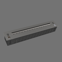 Insert de cheminée électrique 3D à vapeur d'eau en acier 1420 mm avec télécommande, couleur/vitesse de flamme réglables, pour usage intérieur