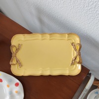 Retro Dessert Inventaris Hartplaat Boogbak Hars Fruitplaat Siersiersieradenplaat