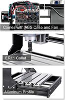 Kit de routeur CNC SainSmart Genmitsu 3018-PRO, commande GRBL, 3 axes, machine de gravure et de fraisage pour plastique, acrylique, PCB, PVC, bois
