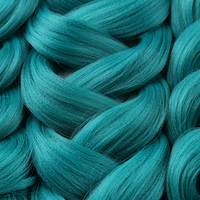 Tresses Ultra 104 cm, Cheveux Synthétiques à Tresser pour Femmes, Fibre Haute Température, Tresses Pré-Étirées Expression