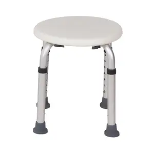 BQ101A Good Quality Aluminum and Plastic adjustable height adult bath chair for elderly shower seat disabled bath