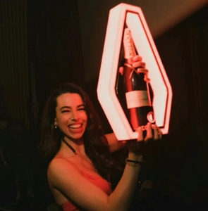Botella LED de champán <span class=keywords><strong>Moet</strong></span> con mando a distancia recargable, soporte para presentador, glorificador, pantalla para Club nocturno - Product Image 3