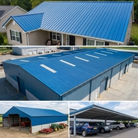 Tuiles de toiture ondulées en acier coloré avec revêtement en zinc à prix d'usine abordable pour granges agricoles et murs, durables, plus de 20 couleurs