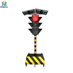 Feux de signalisation routière mobiles à énergie solaire 100/200/300 mm RVB pour intersection temporaire - Product Image 3