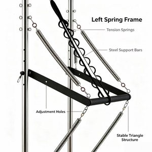 <span class=keywords><strong>Lit</strong></span> <span class=keywords><strong>de</strong></span> Pilates Cadillac professionnel en chêne, ensemble complet, écologique, réglable, machine <span class=keywords><strong>de</strong></span> studio <span class=keywords><strong>de</strong></span> Pilates, logo personnalisé, couleur, OEM/ODM, contact - Product Image 4