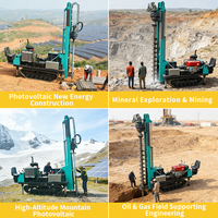 Foreuse compacte sur chenilles DTH pour la construction de fondations en micropieux et les projets d'ancrage au sol – Petite foreuse hydraulique DTH