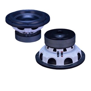 Subwoofer de voiture Huiyin Factory 10 pouces à double bobine vocale 1500-2000W RMS, haut-parleur haute puissance à double aimant - Product Image 1