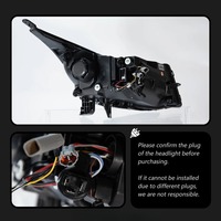Feux avant Hetop Cruze 2008-2016, lampes avant améliorées, feux LED pour voiture, feux de jour DRL, accessoires de tuning pour Chevrolet