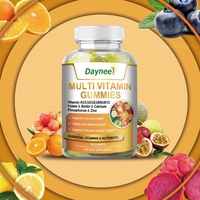 Bonbons gélifiés multivitaminés, complément alimentaire, complexe vitaminique, zinc, calcium, améliore la densité osseuse, soutien immunitaire général pour adultes