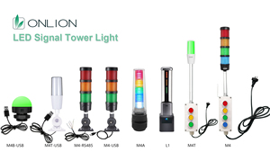 ONN-M4 Hochwertiges Signalturm-Licht Werkzeug maschinen ausrüstung Anzeige lampe Andon-Turm-Licht mit Schalter - Product Image 6
