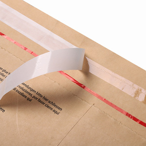 Bolsa de papel kraft Rickson para envíos, con base plana, autosellable, reciclable, para envíos y entregas exprés. - Product Image 3