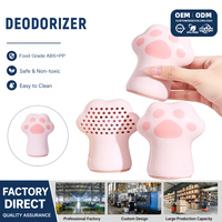 Désodorisant Réfrigérateur et Armoire, Éliminateur d'Odeurs Réutilisable et Écologique, Nouveau Design Mignon, Vente en Gros OEM